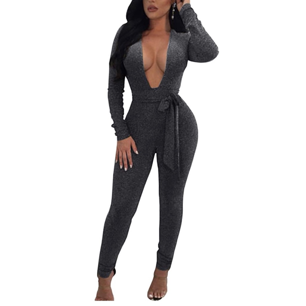 Sexy Sparkly Party Jumpsuit